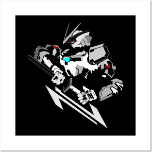 white gundam Posters and Art